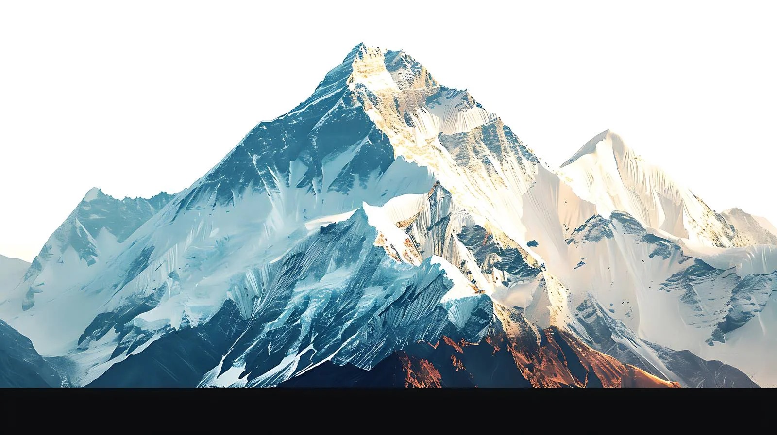 Mount Everest Illuminates Mount Jinshan Isola — free download from Dotvec