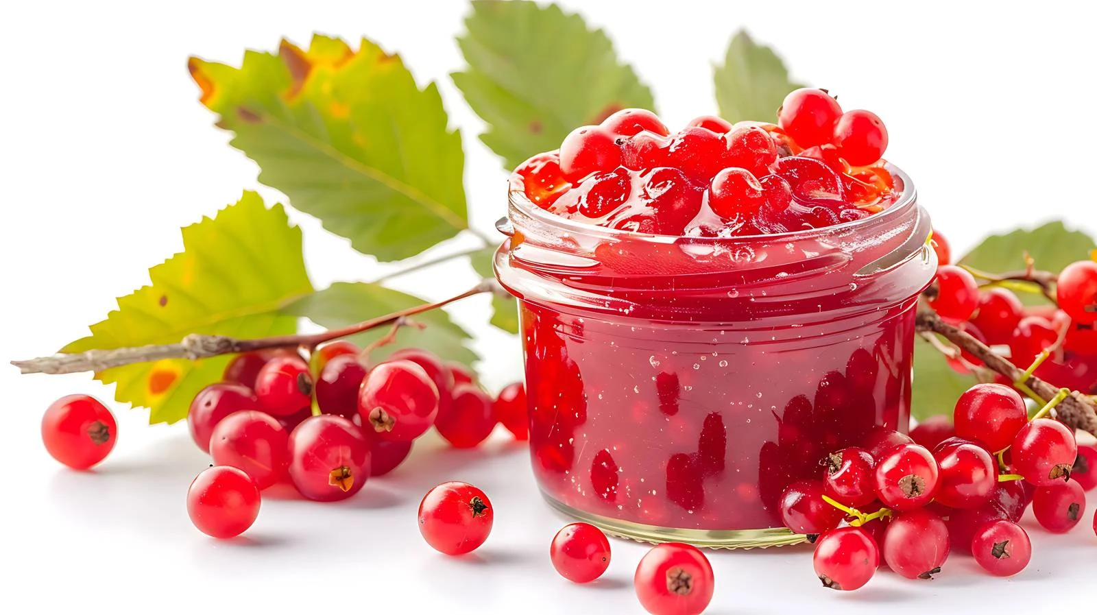 Mountain Ash Jam on White Background — free download from Dotvec