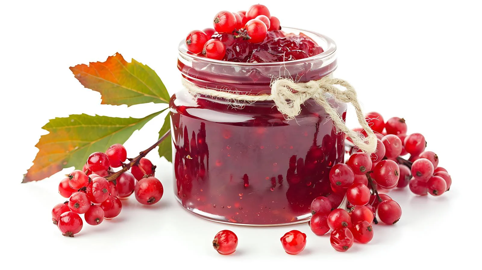 Mountain Ash Jam on White Background — free download from Dotvec