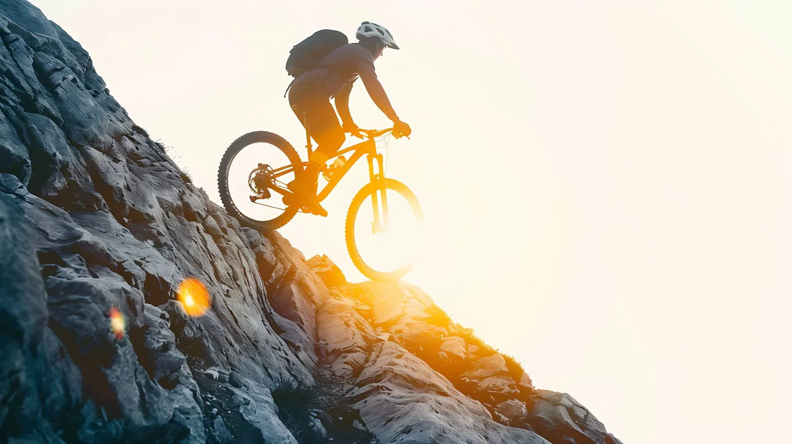 Mountain Biker in Grisons – free grisons image from Dotvec