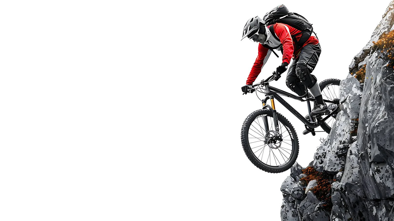 Mountain Biker Ridge Trail Adventure — free download from Dotvec