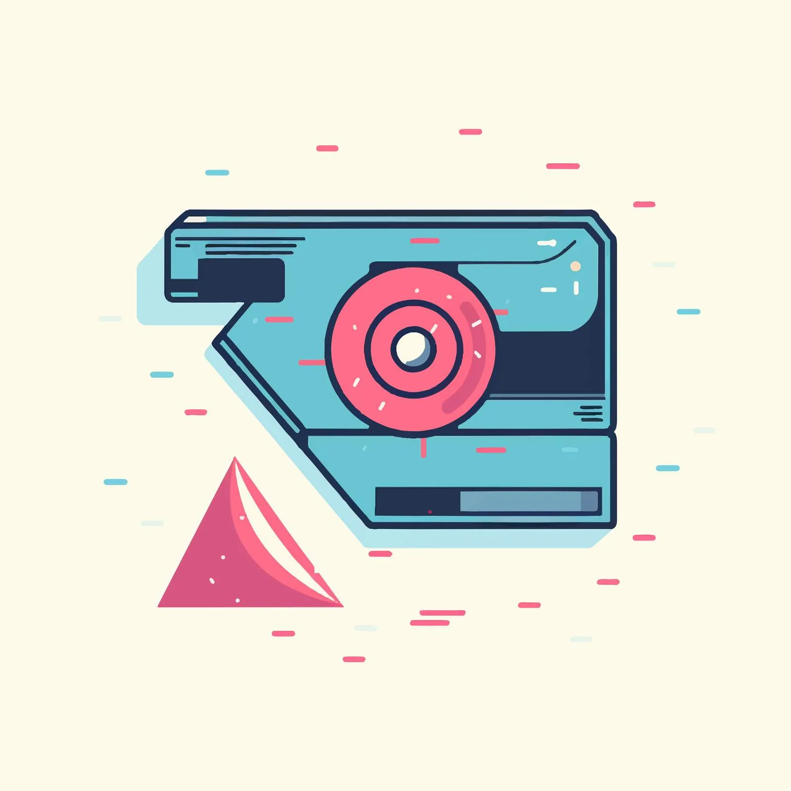 Mouse Cursor on Floppy Disk Icon — free download from Dotvec