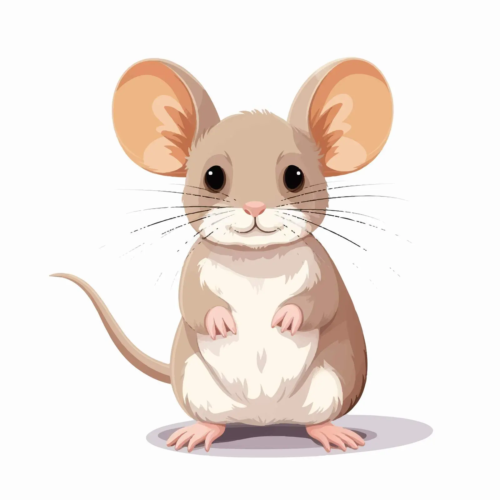 Mouse Vector Illustration Isolated on White Background — free download from Dotvec