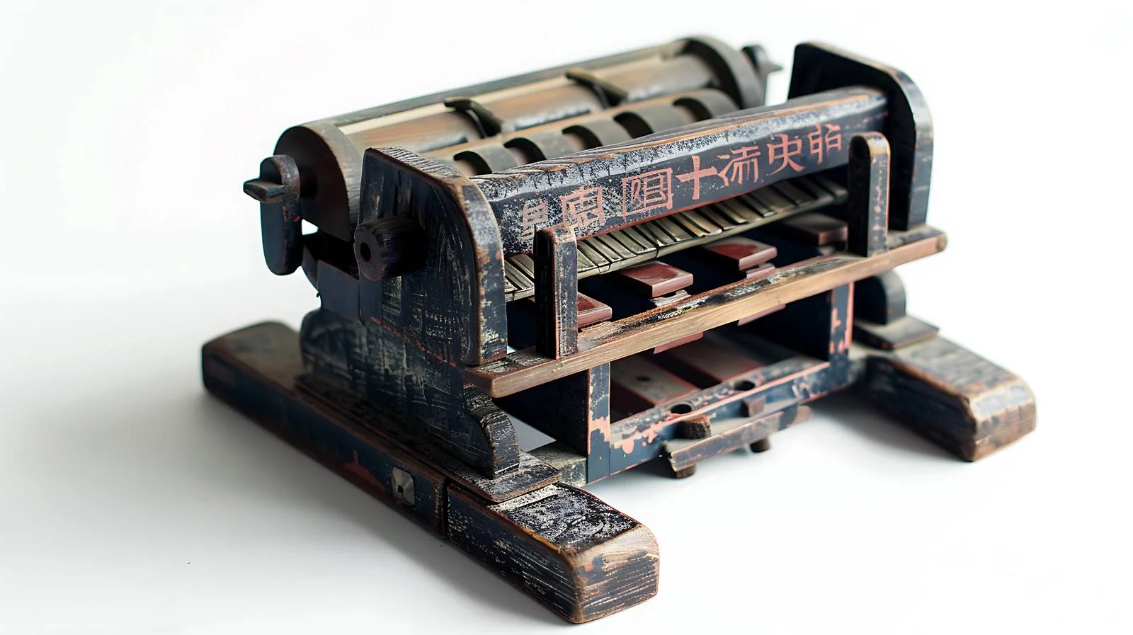 Chinese Characters Printing Model — free download from Dotvec