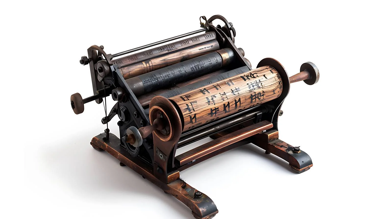 Movable Type Printing on White Background — free download from Dotvec