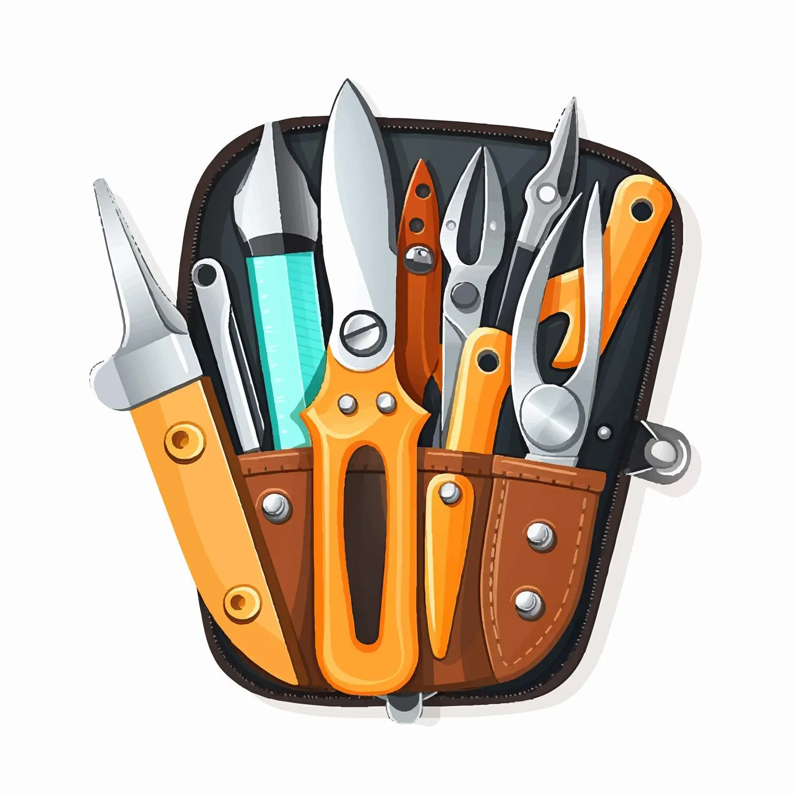 Multifunctional Pocket Knife with Various Tools – free knife design image from Dotvec