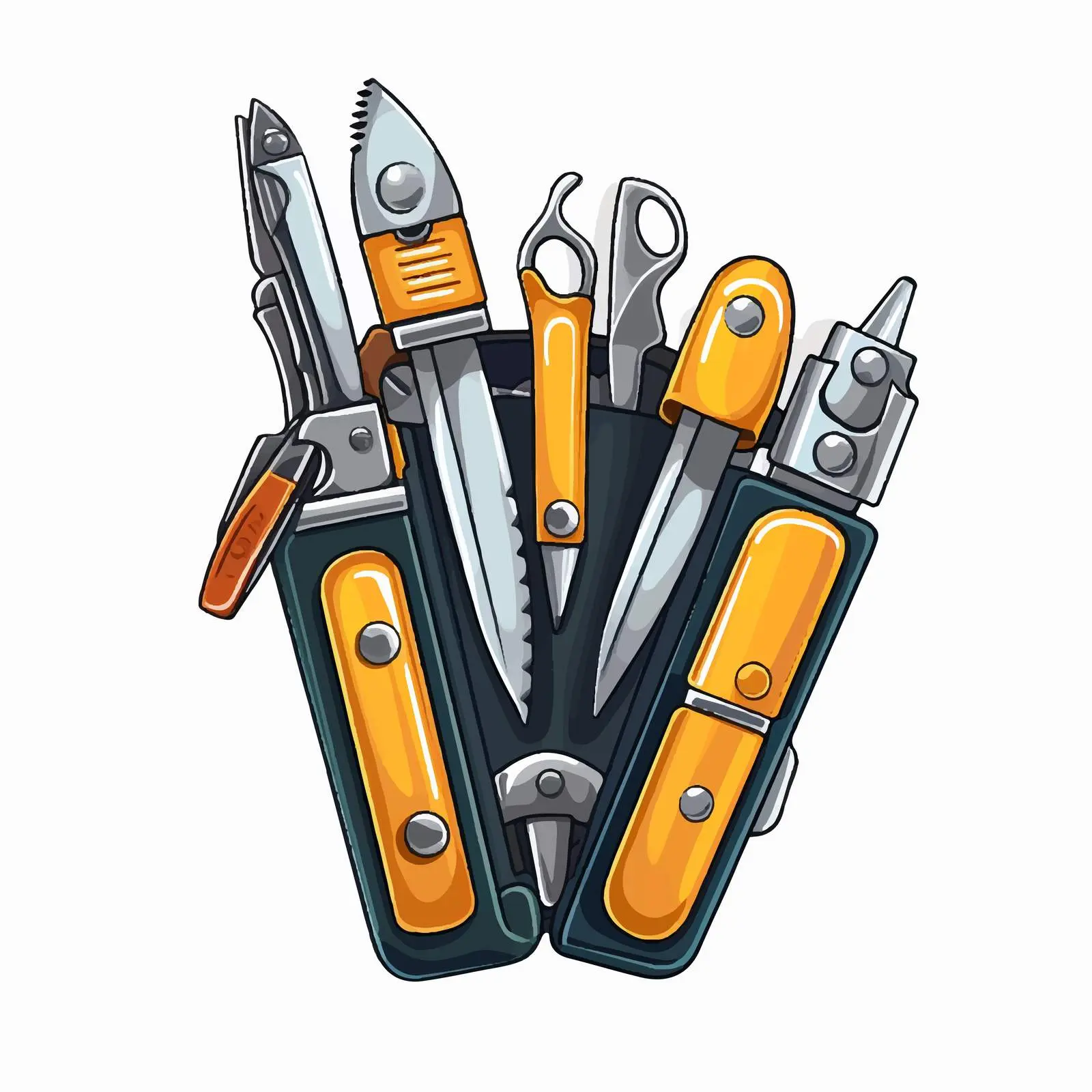 Versatile Multifunctional Pocket Knife with Tools – free pocket image from Dotvec