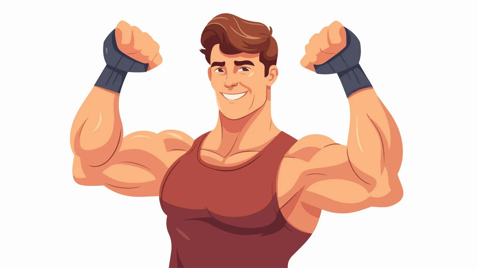 Strengthen Arm Muscles Icon — free download from Dotvec