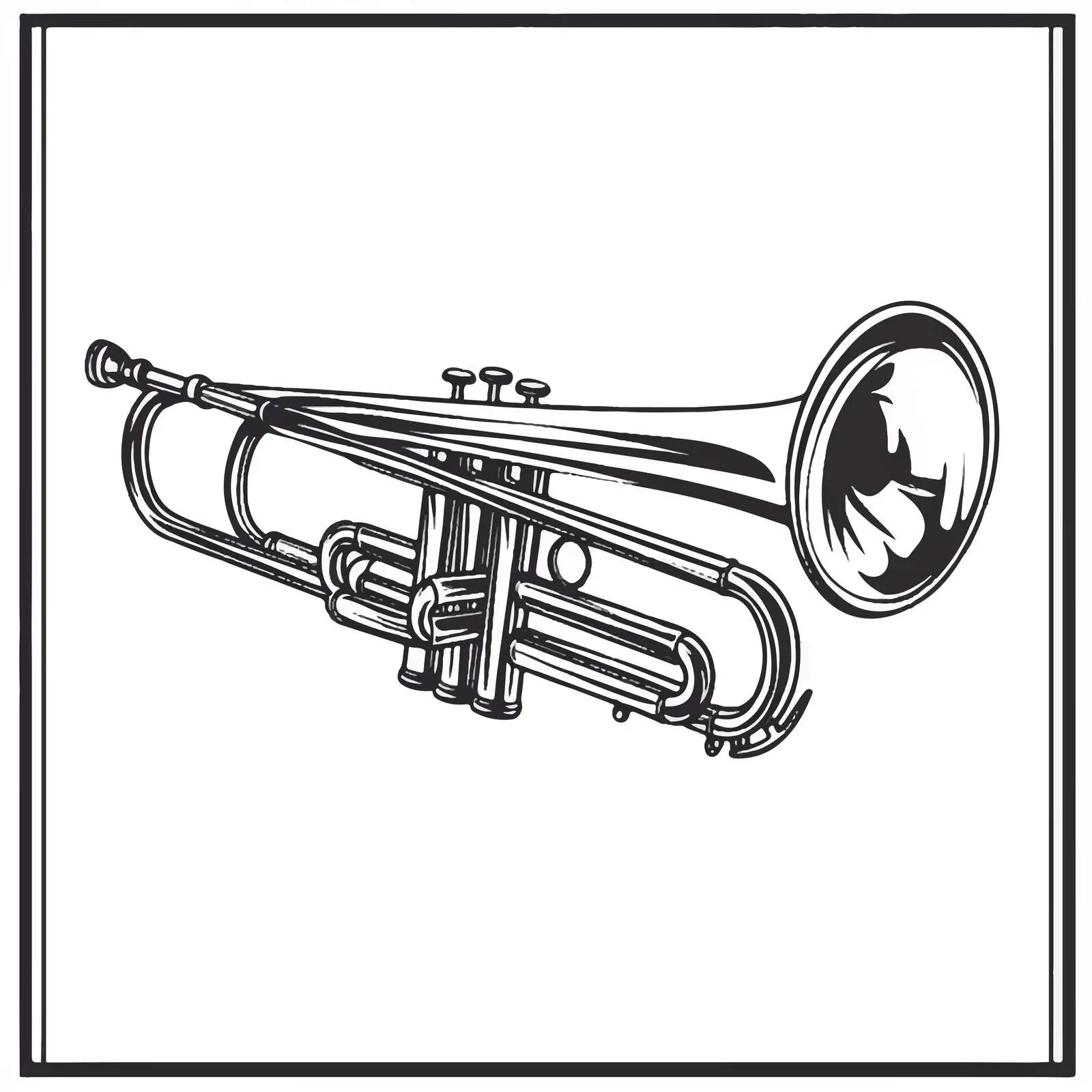 Trumpet Icon Isolated Vector Illustration — free download from Dotvec