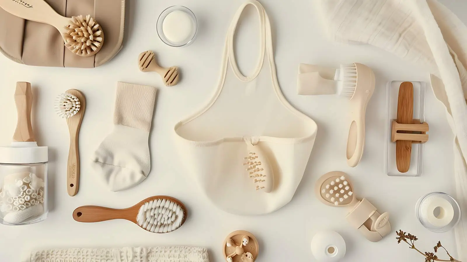 Muslin Baby Essentials and Accessories Collection — free download from Dotvec