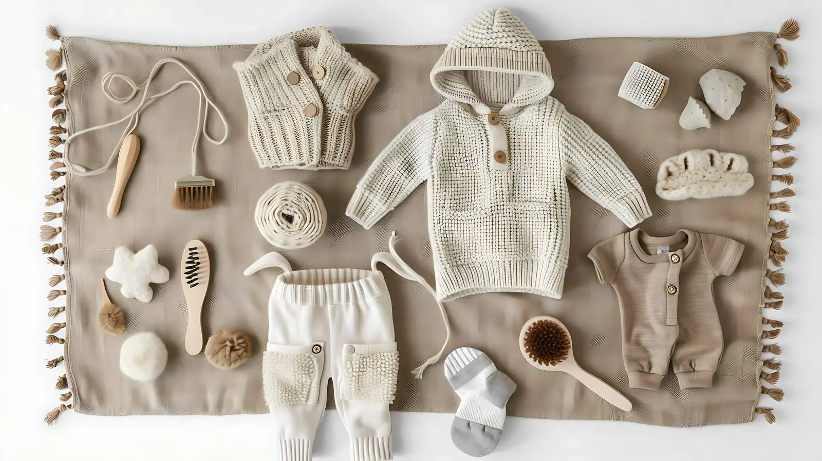 Newborn Baby Muslin Bib and Outfit Set — free download from Dotvec