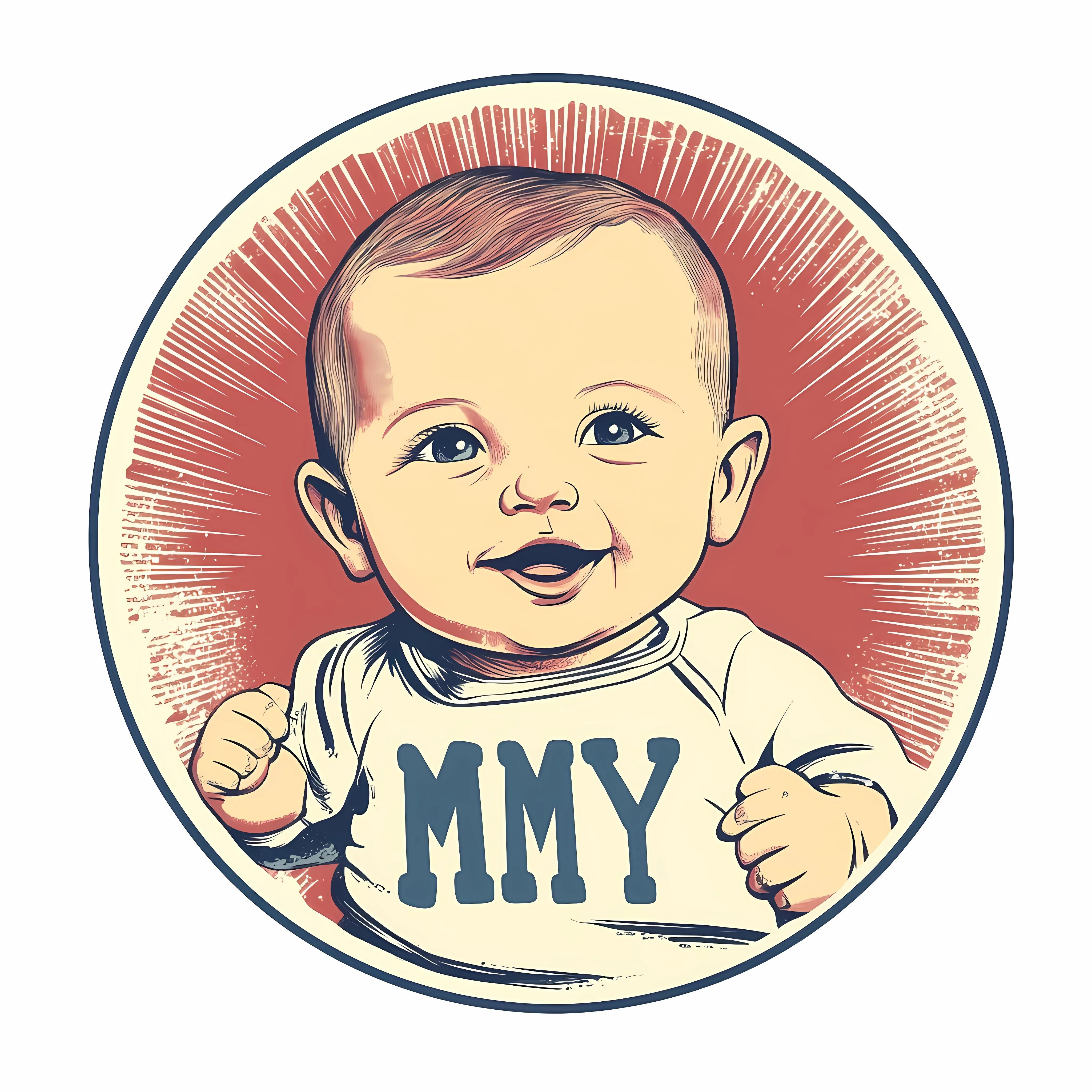 Cute Baby Typography T-Shirt Design Vector Art — free download from Dotvec