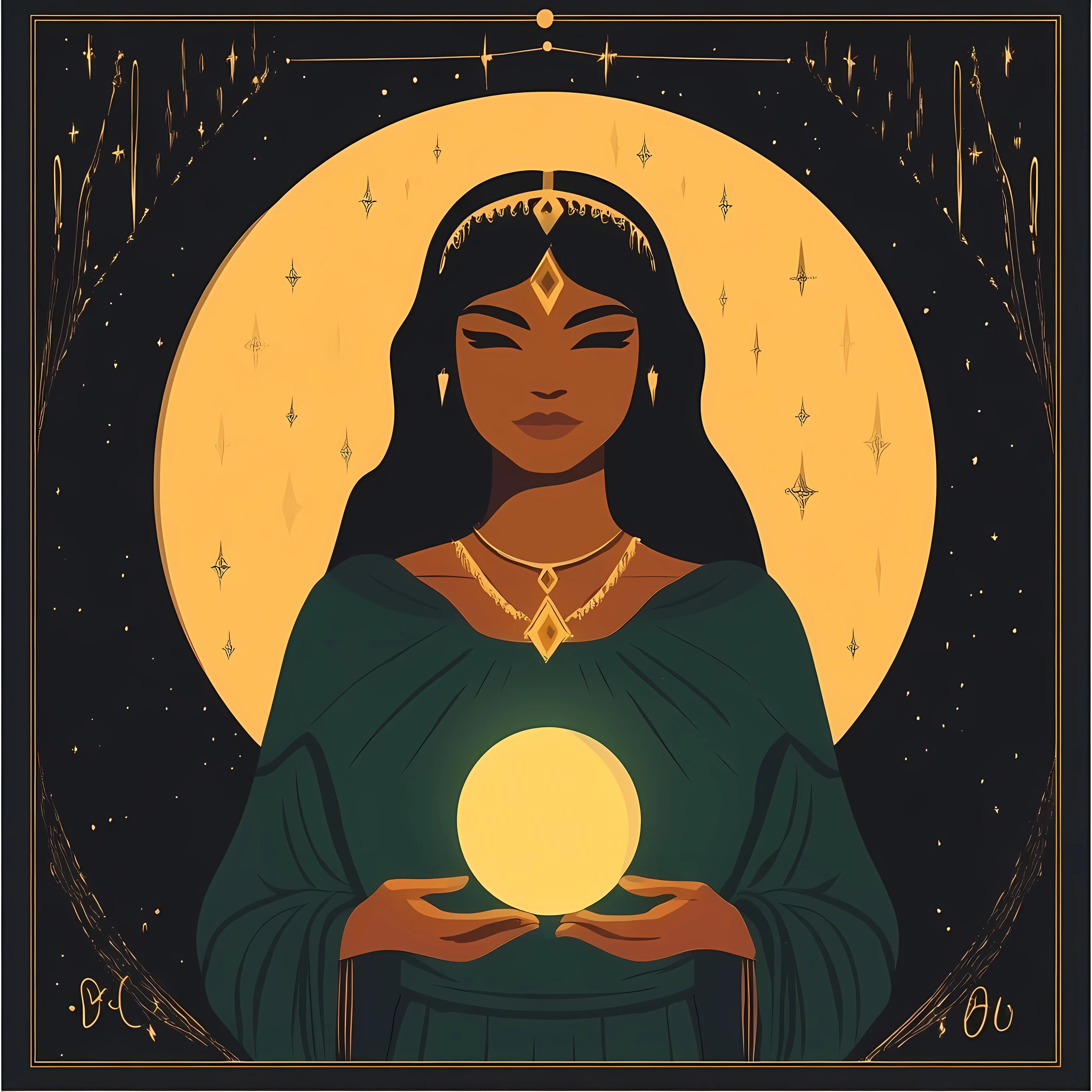 Mystic Women Fortune Tellers Vector Illustration — free download from Dotvec