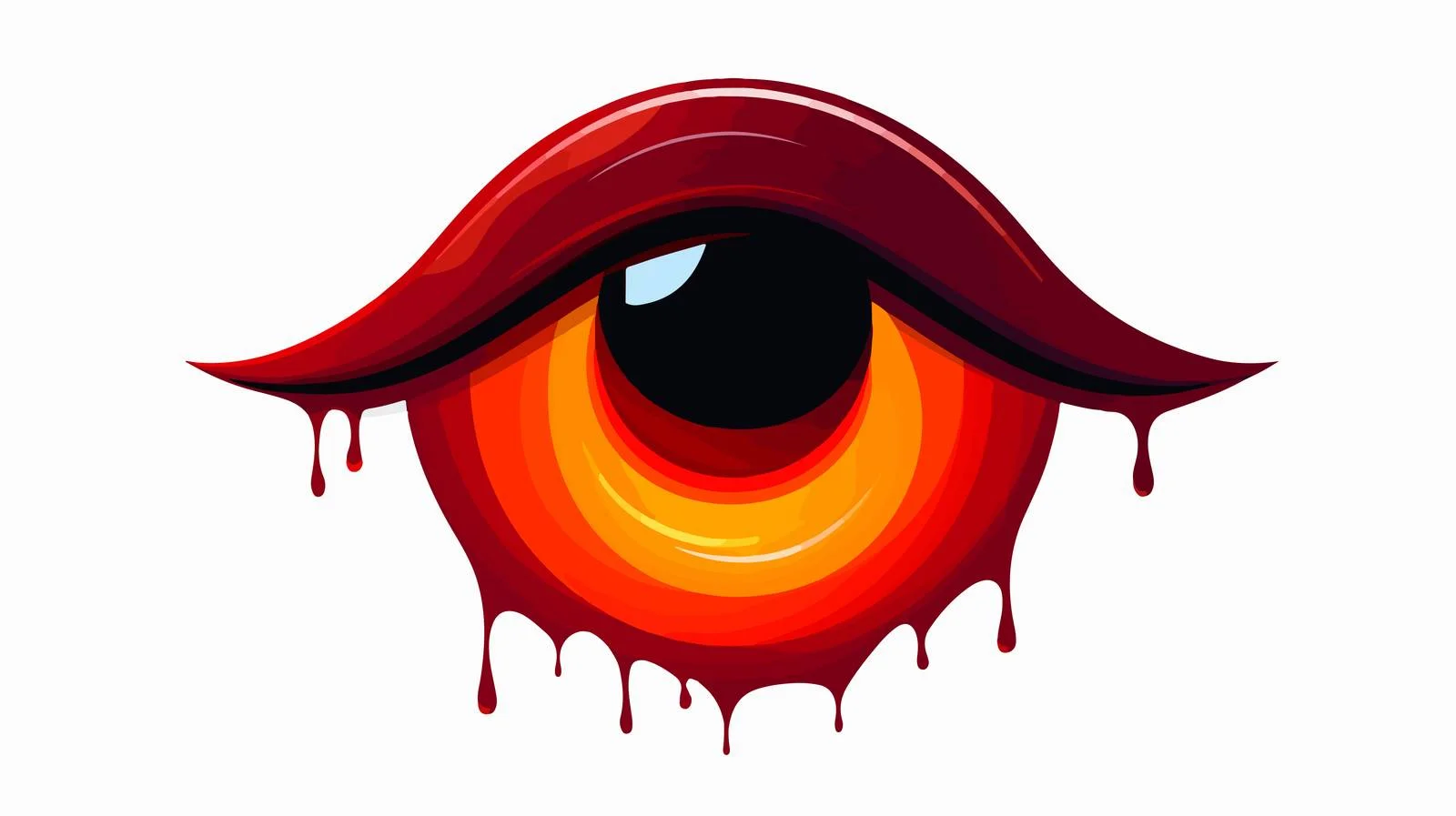 Mystic Crying Eye Icon — free download from Dotvec