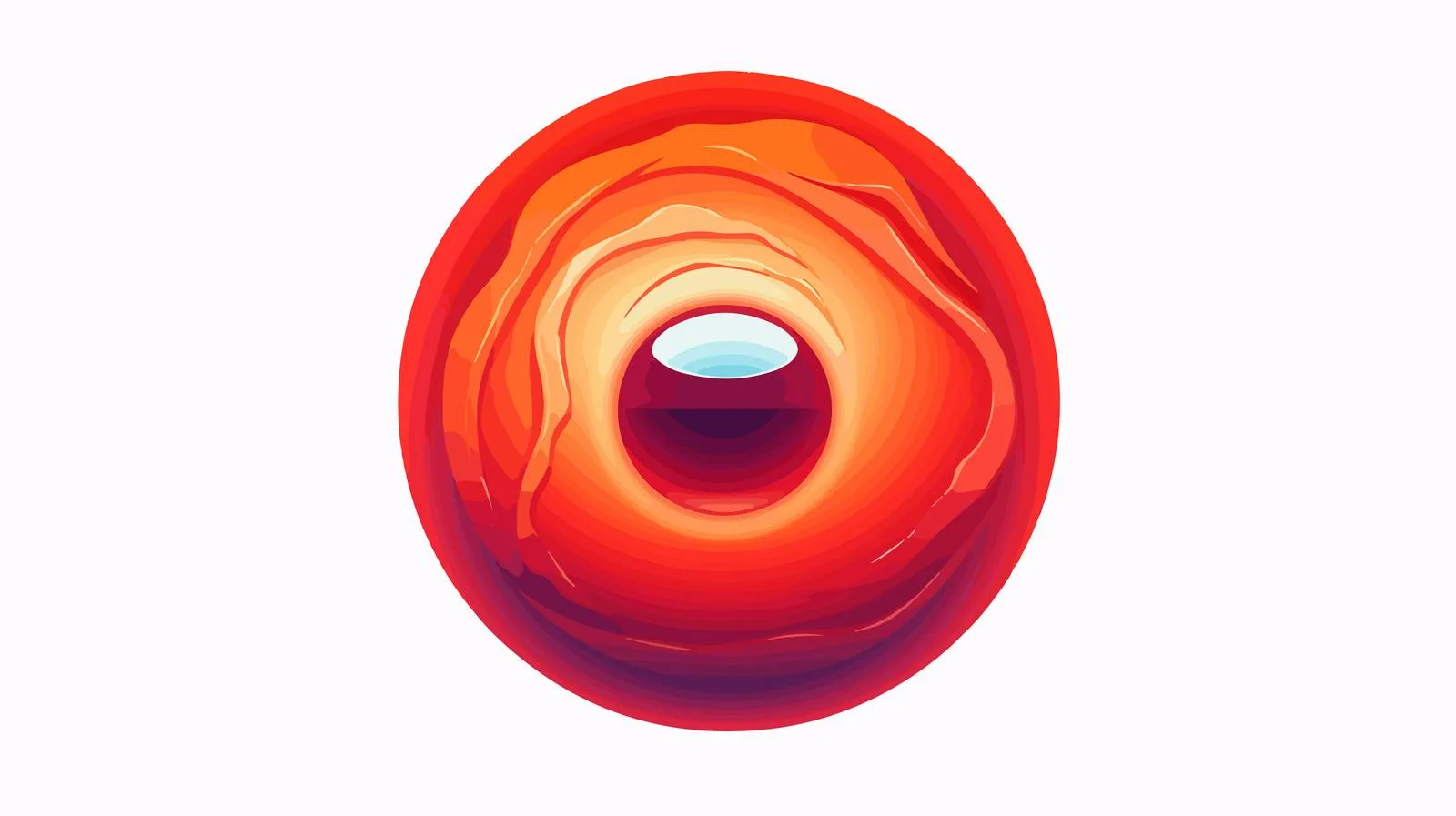 Mystic Tear Circular Icon — free download from Dotvec