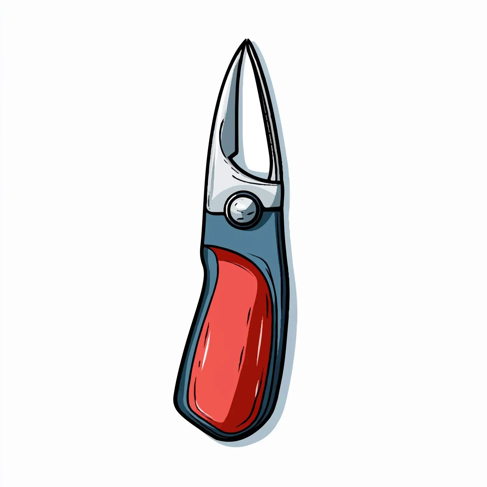 Hand Drawn Cartoon Nail Cutter Vector Illustration — free download from Dotvec