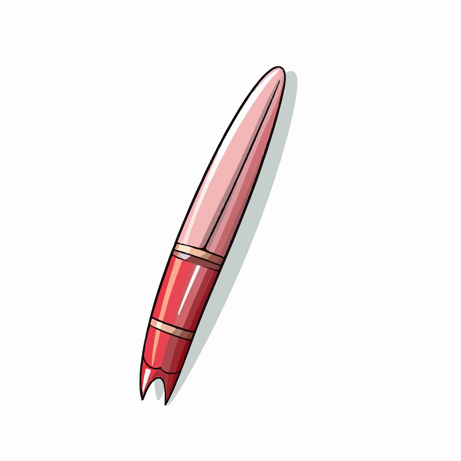 Nail Line Cartoon Vector Illustration — free download from Dotvec