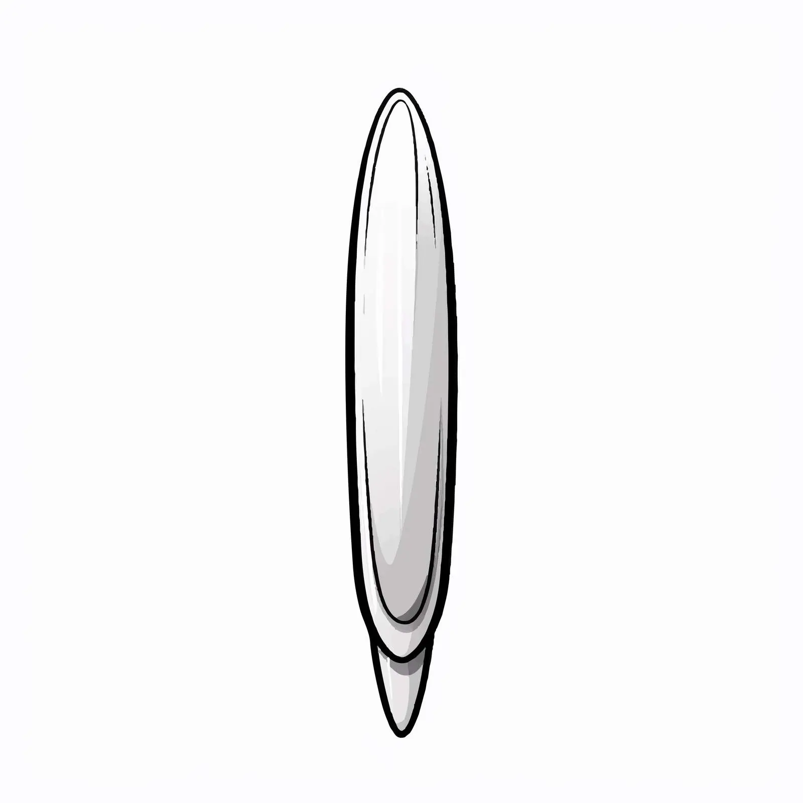 Nail Line Vector Illustration on White Background — free download from Dotvec