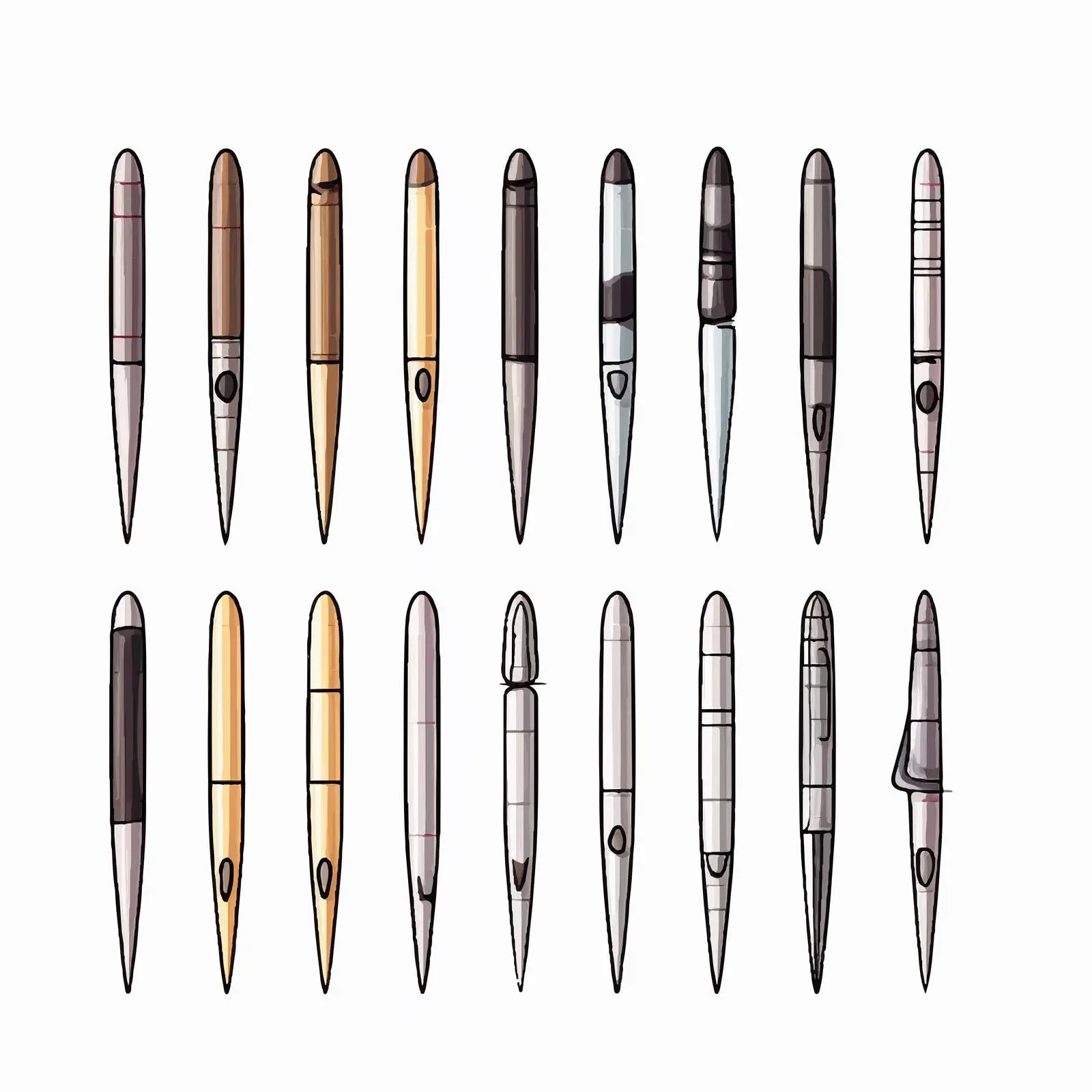 Nail Vector Illustration on White Background — free download from Dotvec