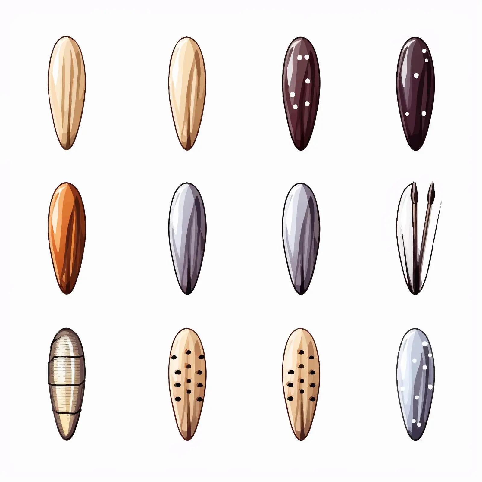 Top View Vector Illustration of Nail on White Background — free download from Dotvec