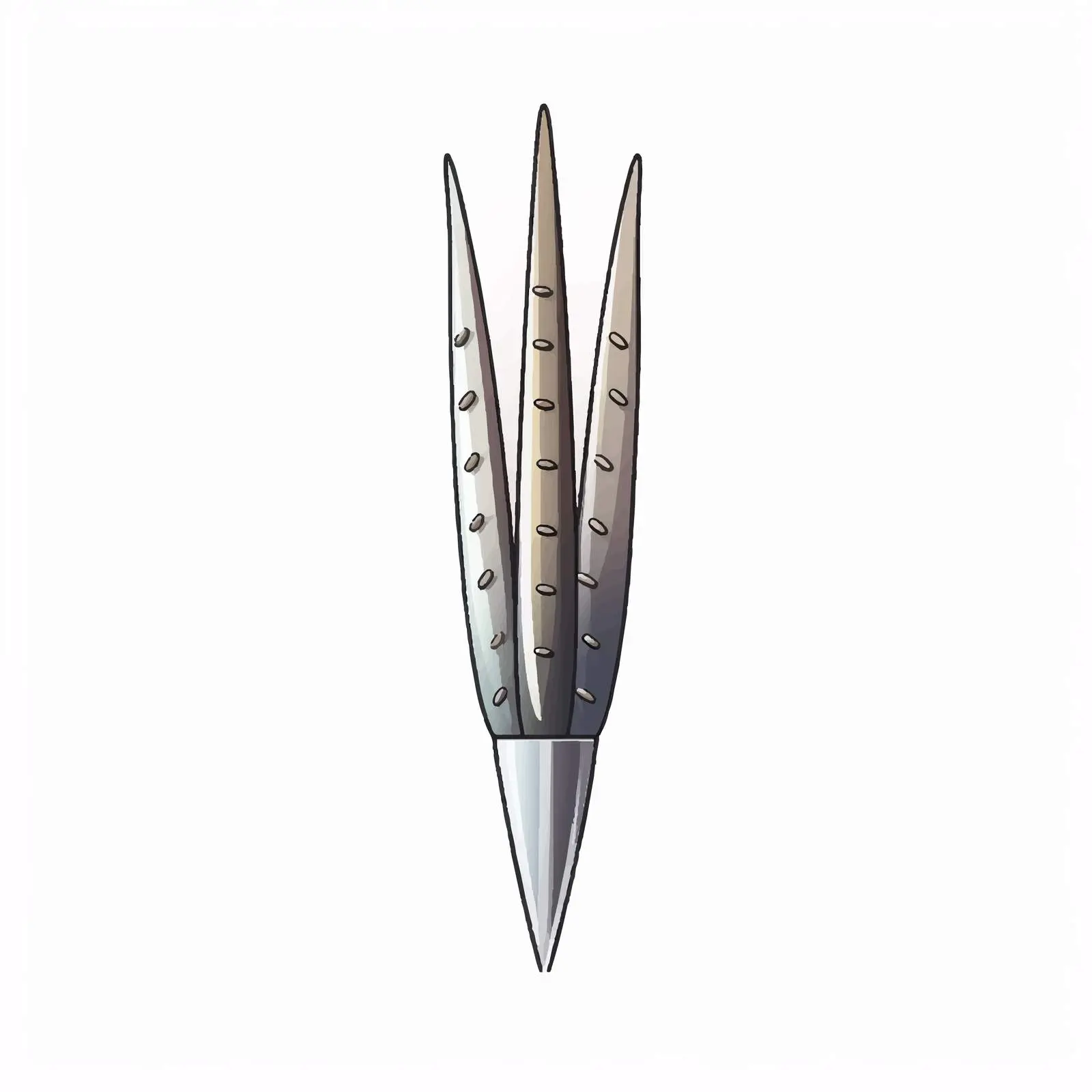 Top View Nail Vector Illustration on White Background — free download from Dotvec
