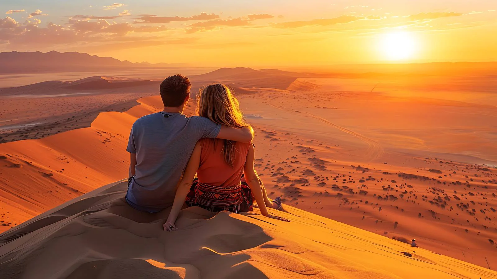 Exploring Namib Desert in Namib-Naukluft National Park — free download from Dotvec