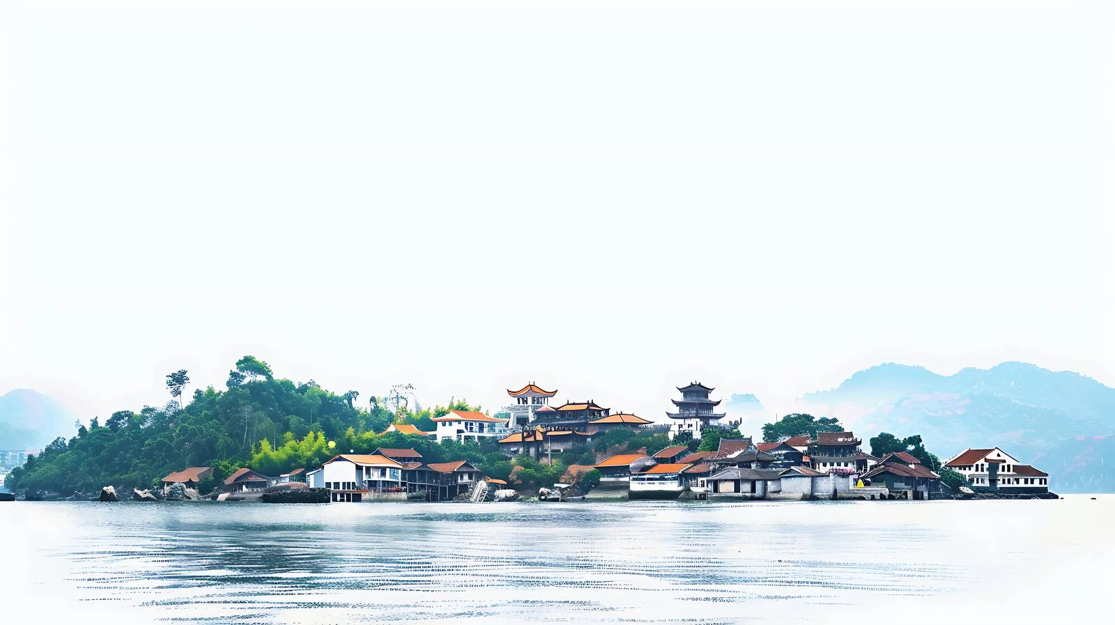 Tranquil Nanri Island, Putian, Fujian Setting — free download from Dotvec