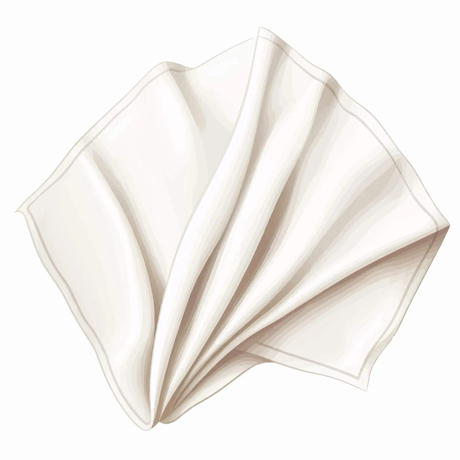 Isolated Napkin Vector Illustration on White Background — free download from Dotvec