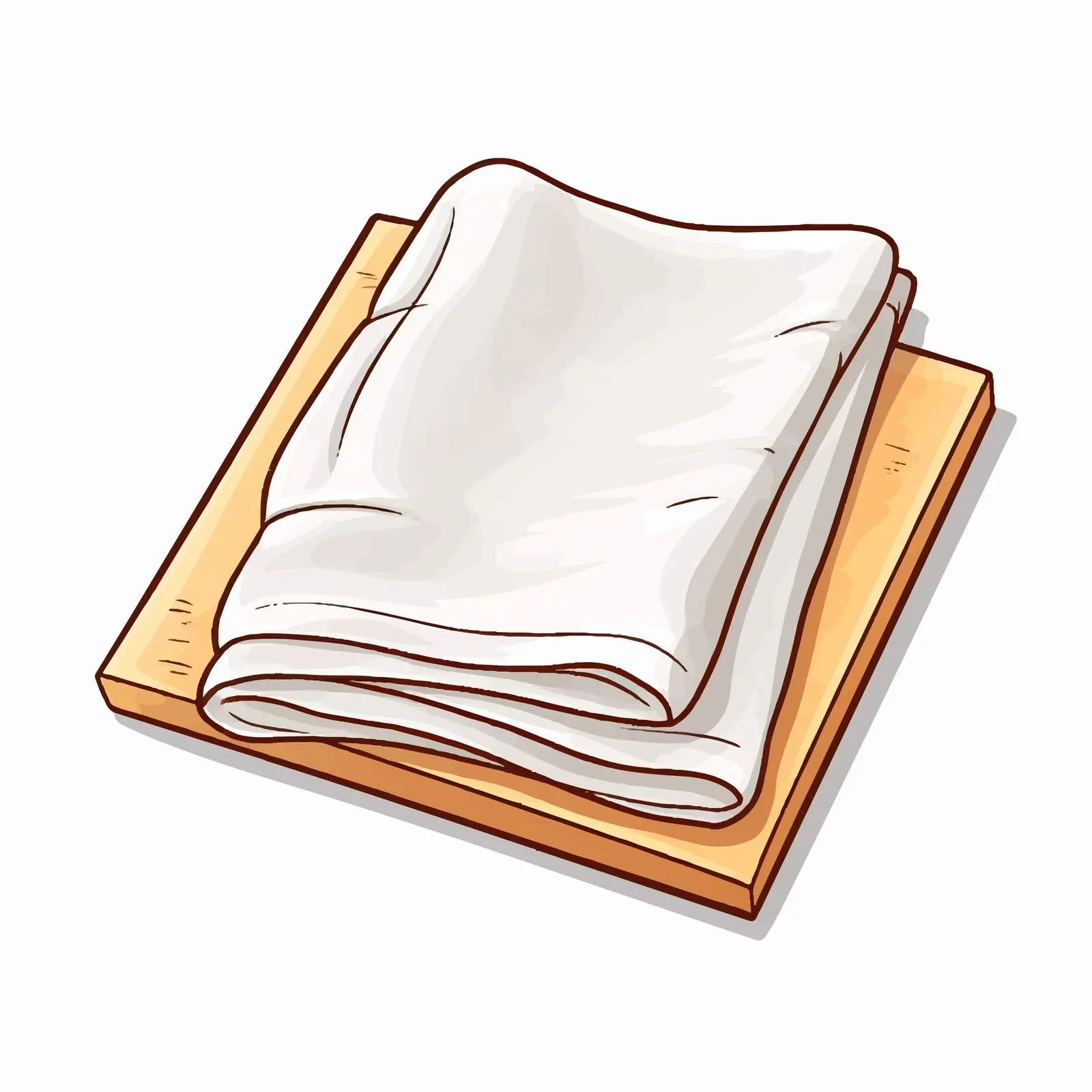 Vector Napkin Illustration on White Background — free download from Dotvec