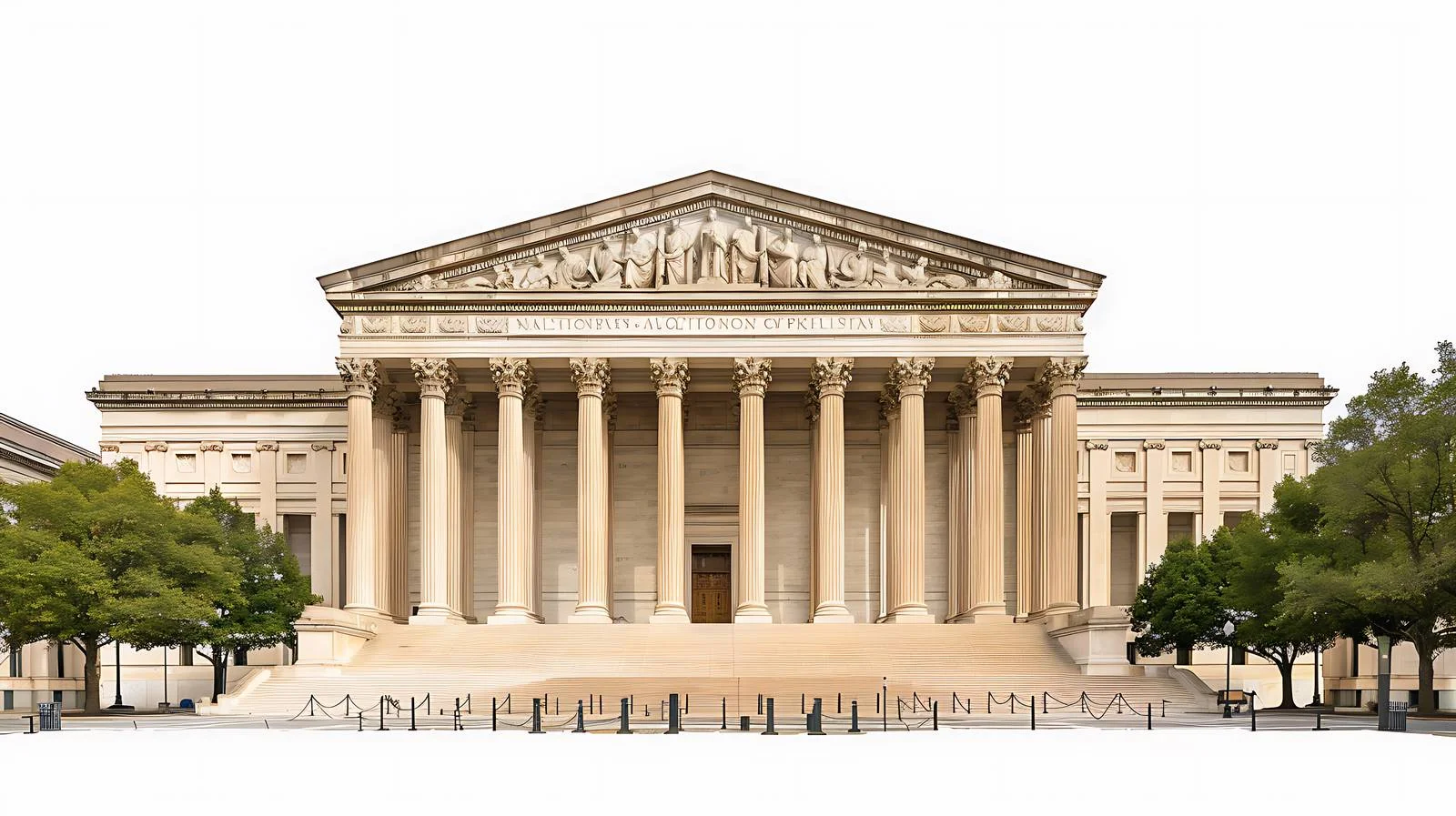 Historical National Archives Building in Washington DC — free download from Dotvec