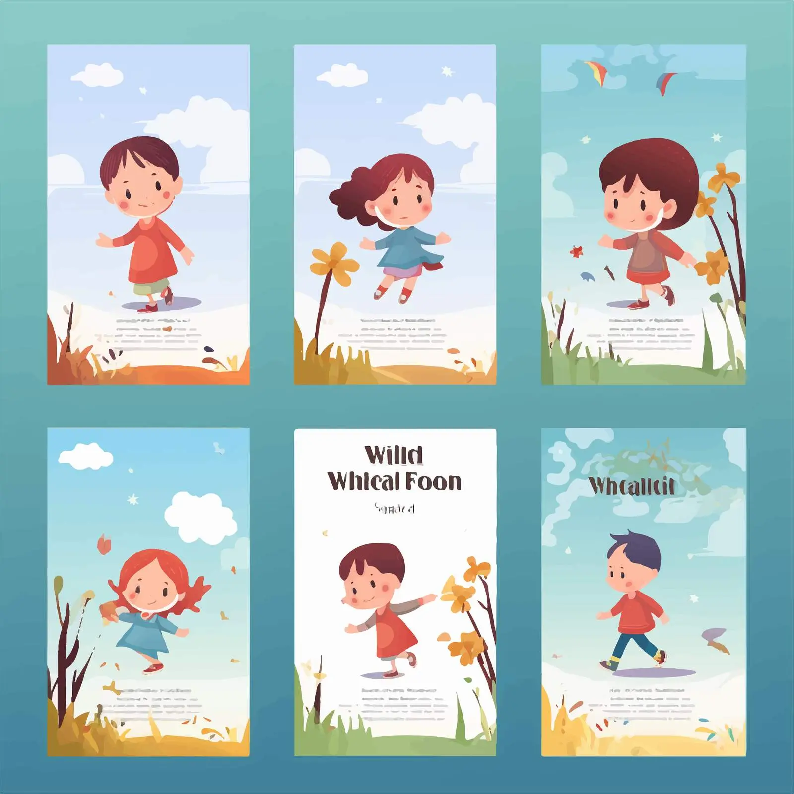 National Child Protection Week Poster Template — free download from Dotvec