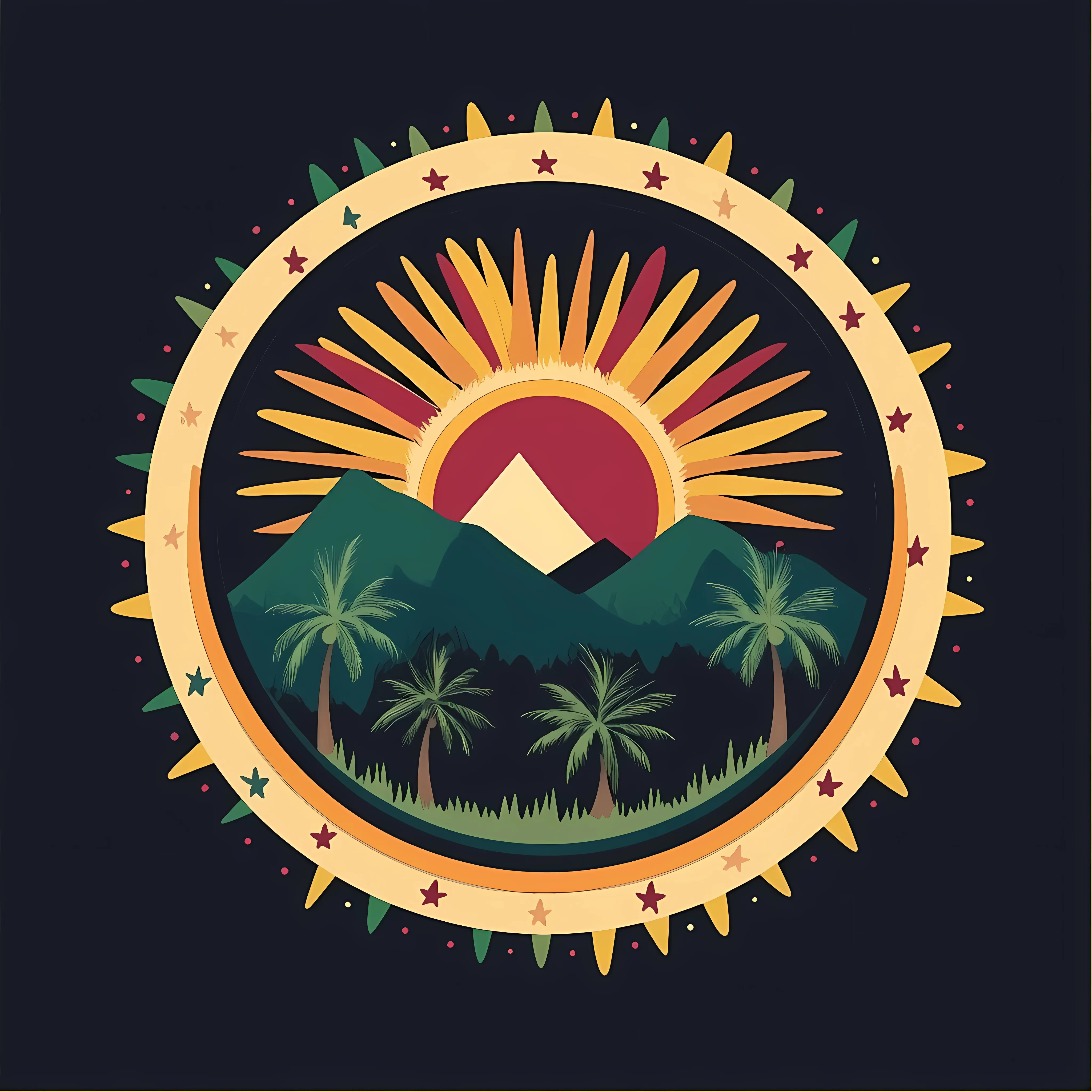 National Hispanic Heritage Month Seal Stamp Vector Design — free download from Dotvec