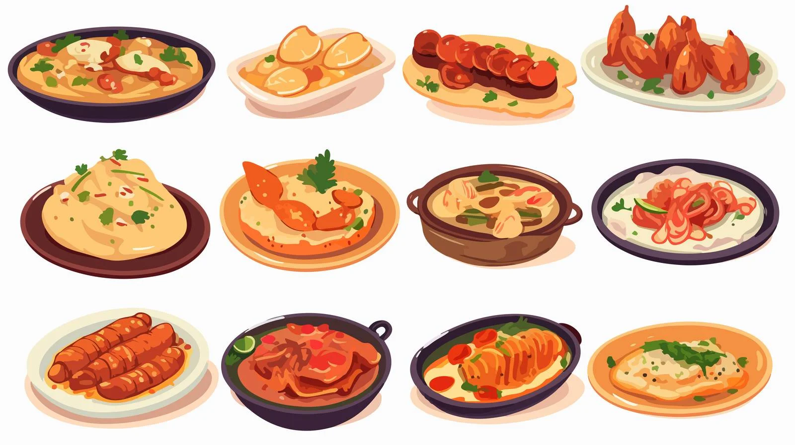 Culinary Delights for Celebratory Occasions — free download from Dotvec