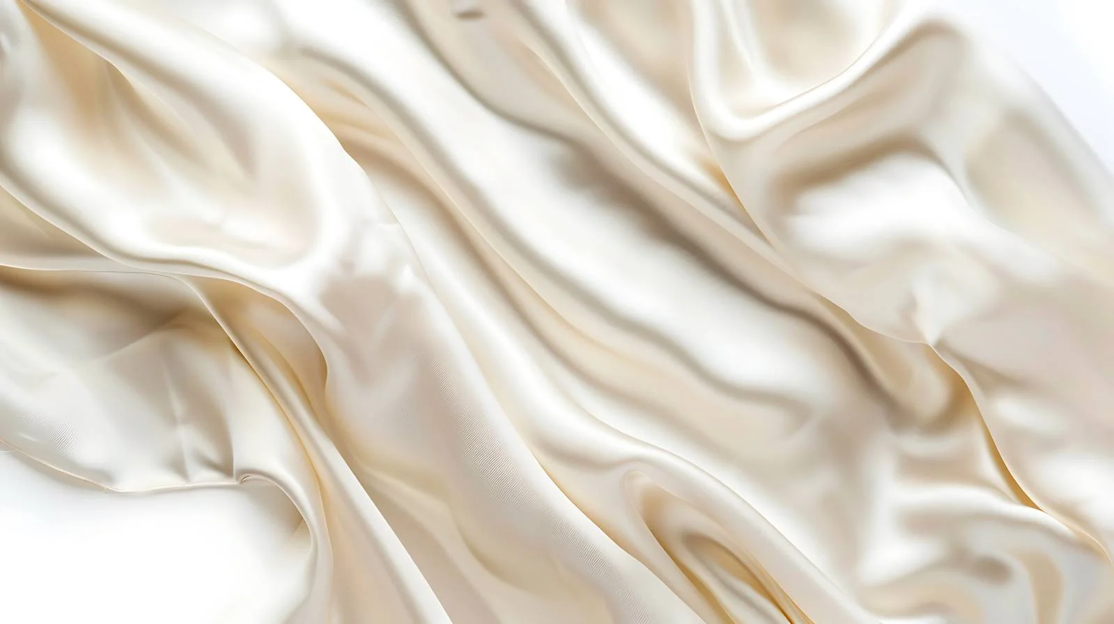 Elegant Natural Silk on White Background — free download from Dotvec