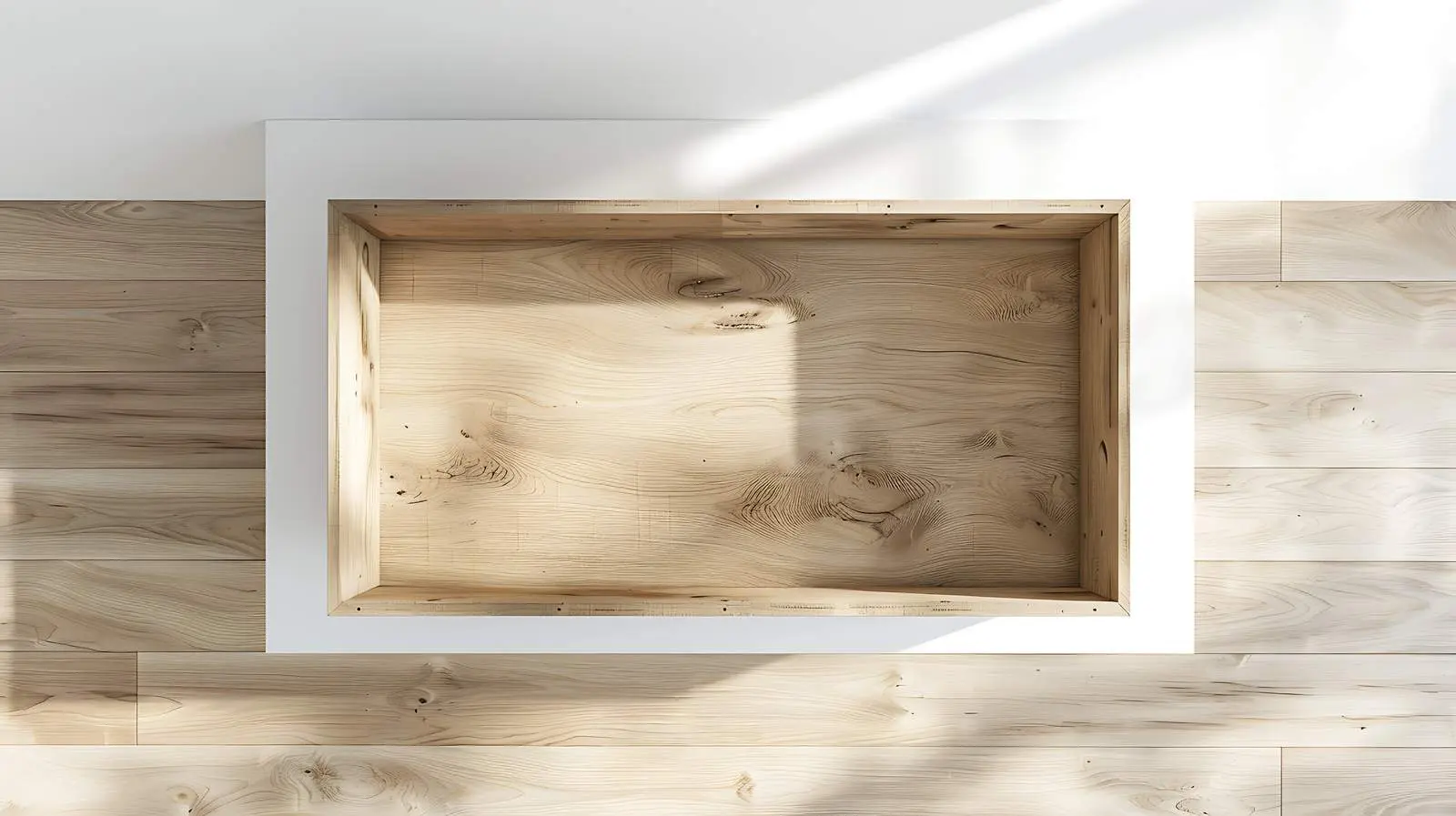 Modern Minimalist Home with Wooden and White Walls – free inviting space image from Dotvec