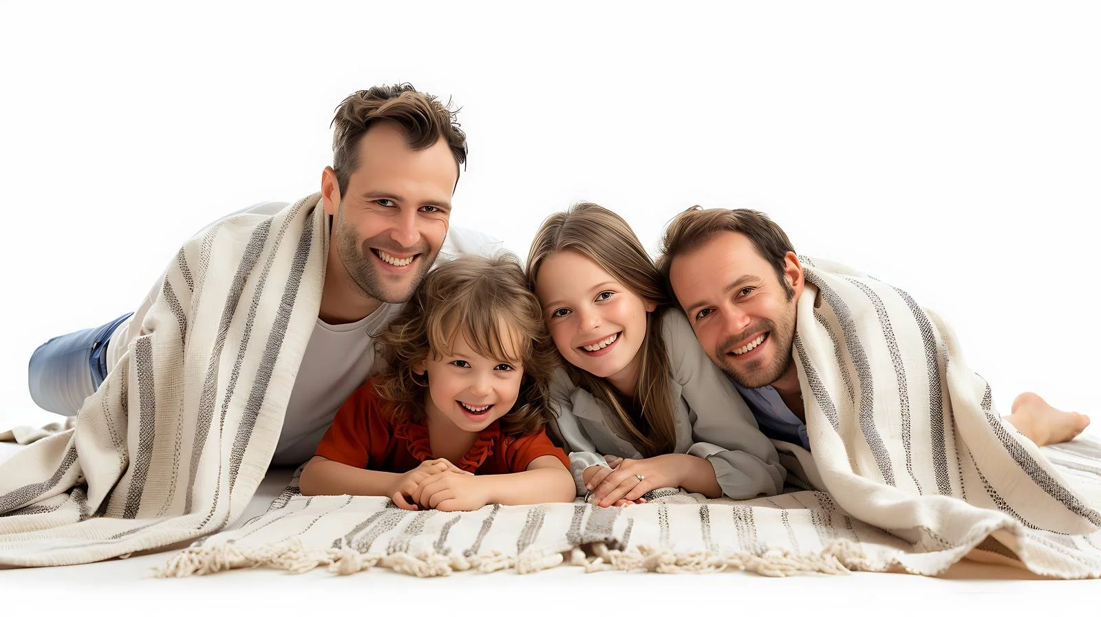 Family Enjoying Beach in Zandvoort, Netherlands — free download from Dotvec