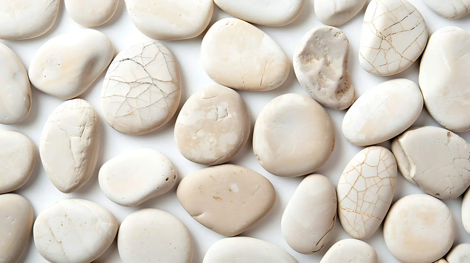 Beige Stone Pattern - Flat Lay Top View – free decorative stones image from Dotvec