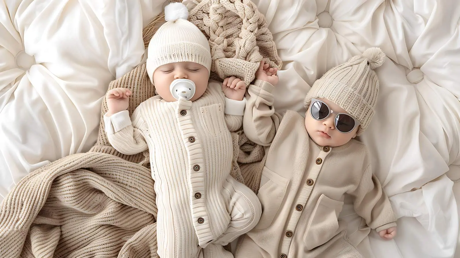 Stylish Newborn Baby Bodysuit with Accessories — free download from Dotvec