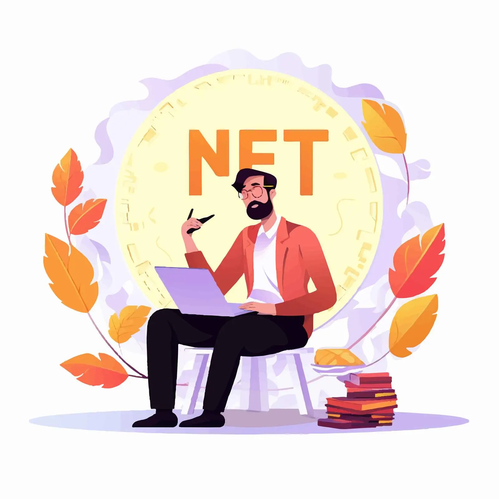 Digital Art Creation by NFT Artist and Manager – free artistic collaboration image from Dotvec