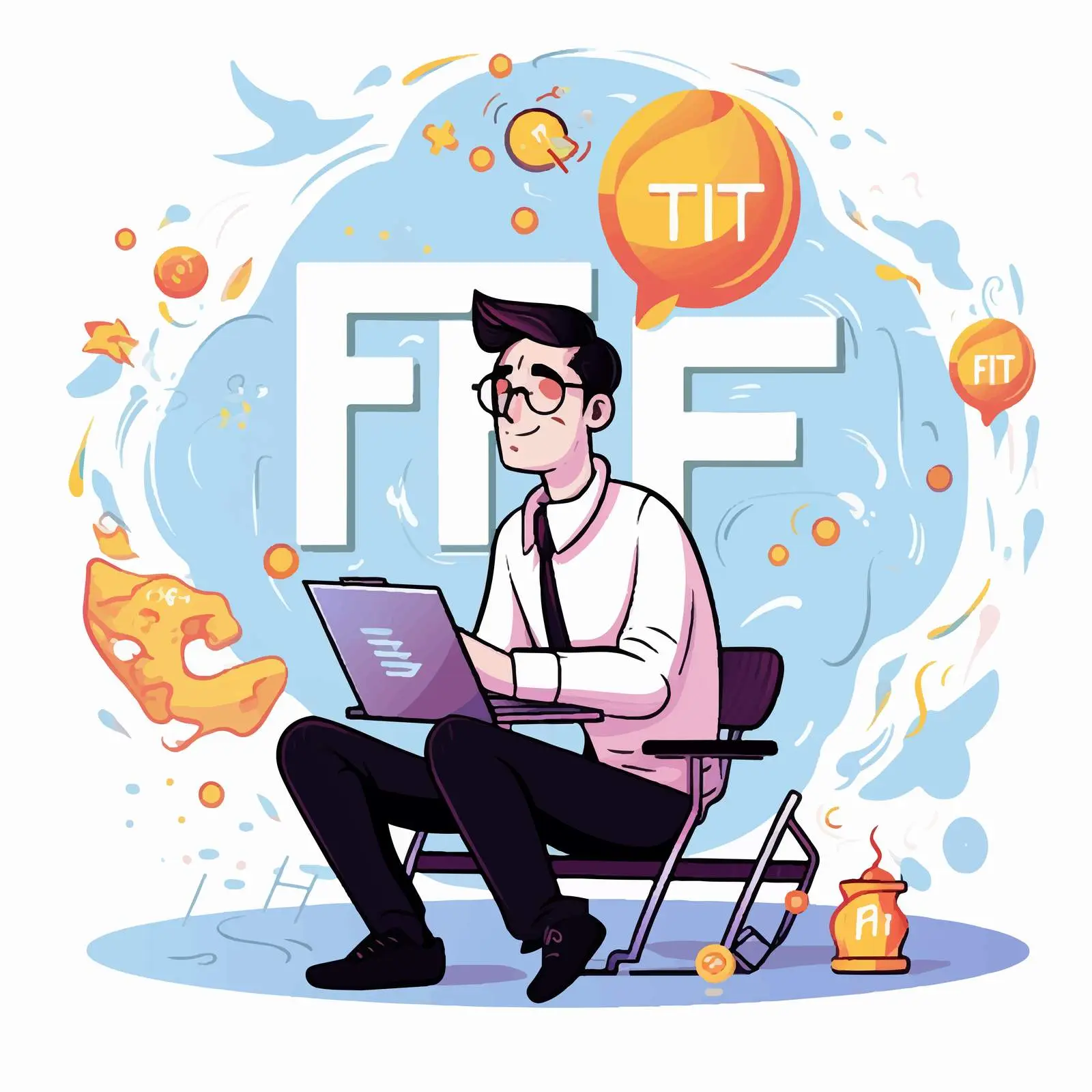 Digital Artwork by NFT Artist and Manager — free download from Dotvec