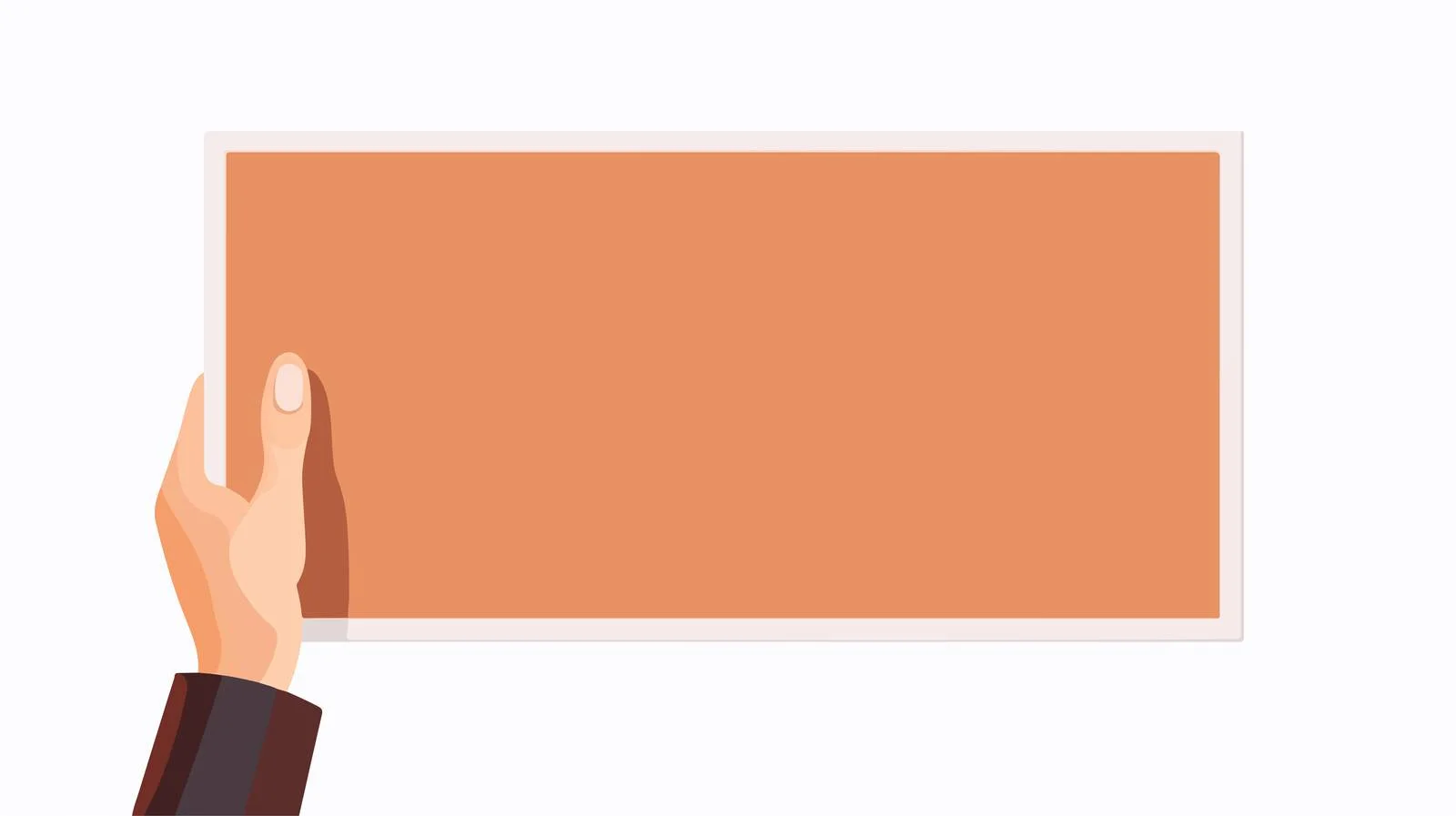 Cartoon Hand Display Template — free download from Dotvec