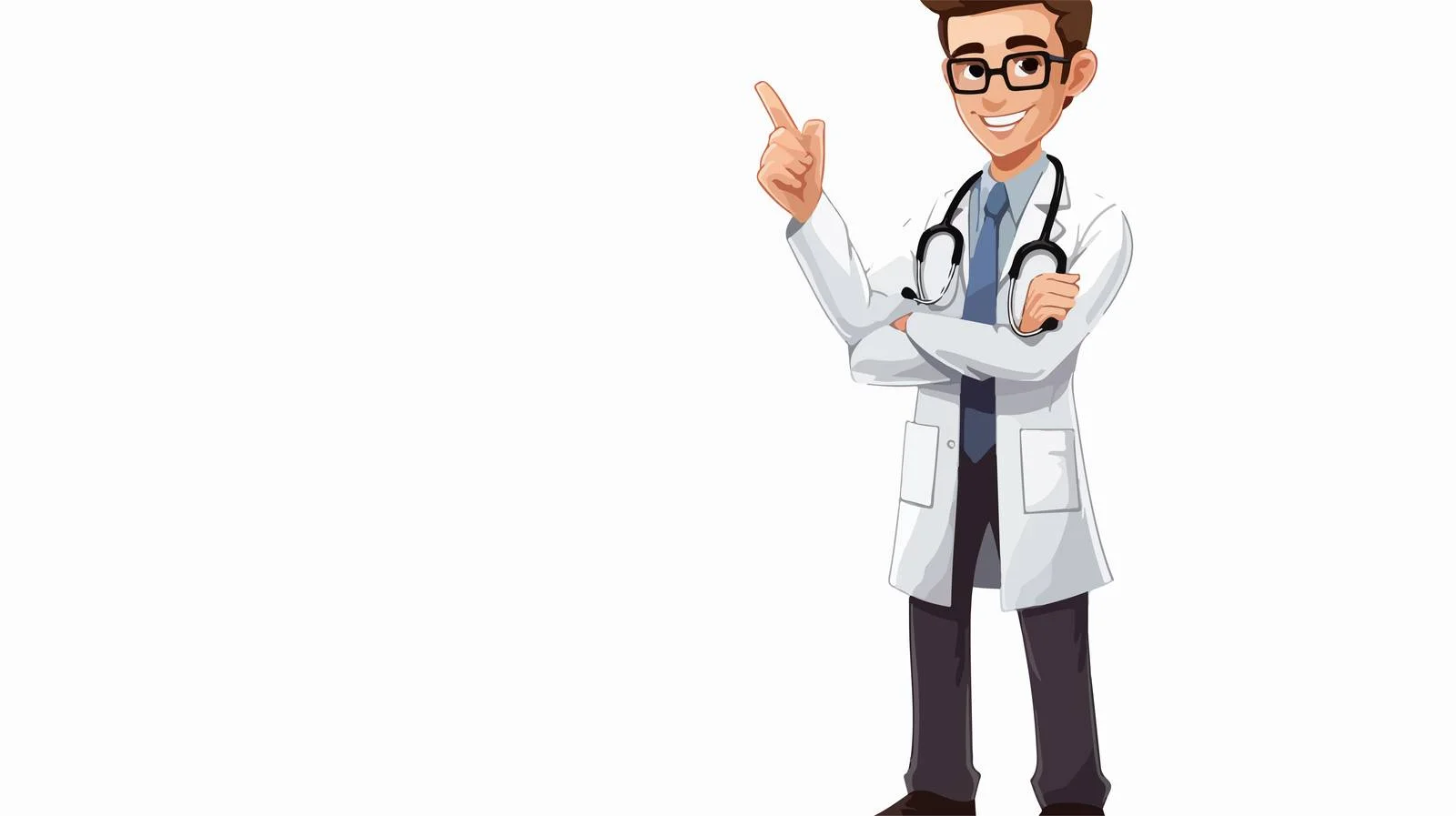 Professional Young Doctor Explaining Diagnosis — free download from Dotvec