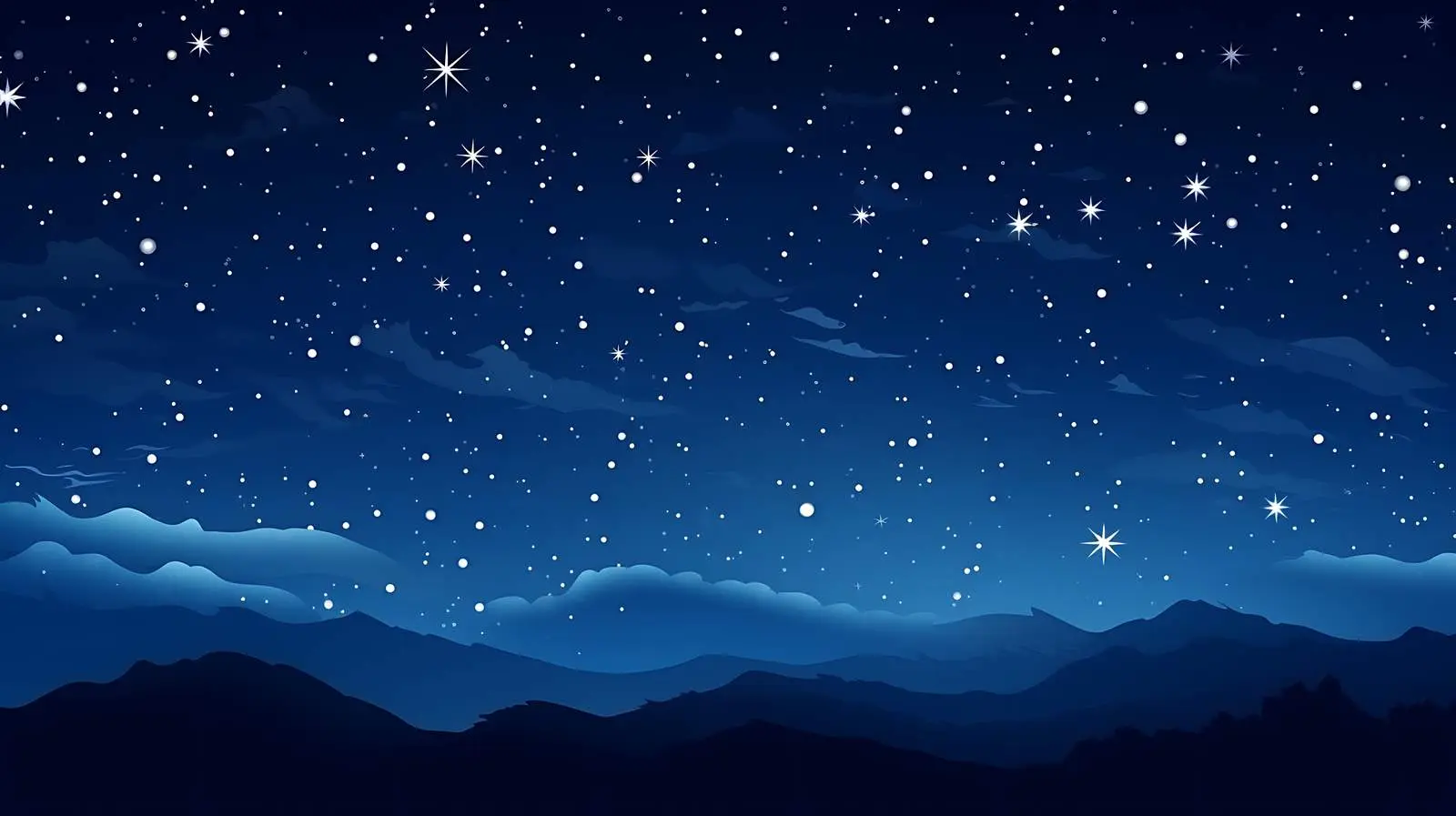 Starry Sky Backdrop — free download from Dotvec