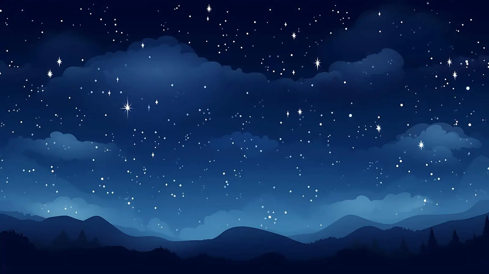 Starry Night Sky Backdrop — free download from Dotvec