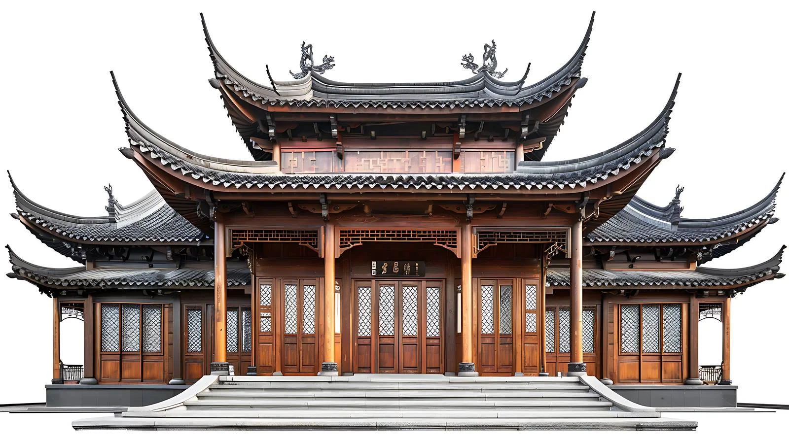 Serene Night Beauty of Hejiang Pavilion — free download from Dotvec