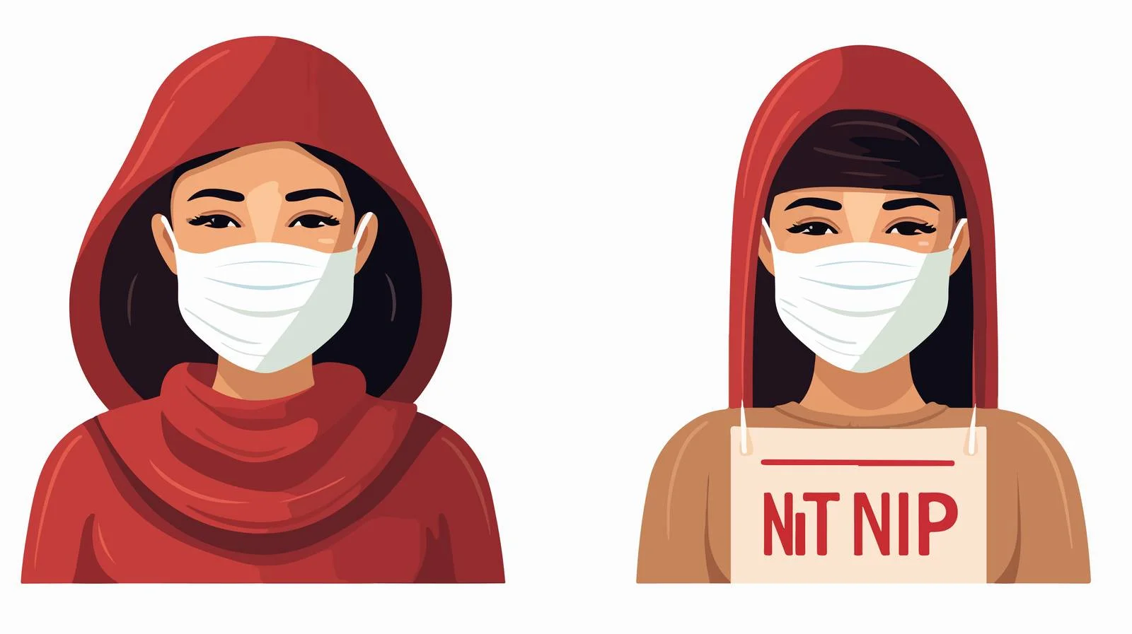 No Face Mask No Entry Sign — free download from Dotvec