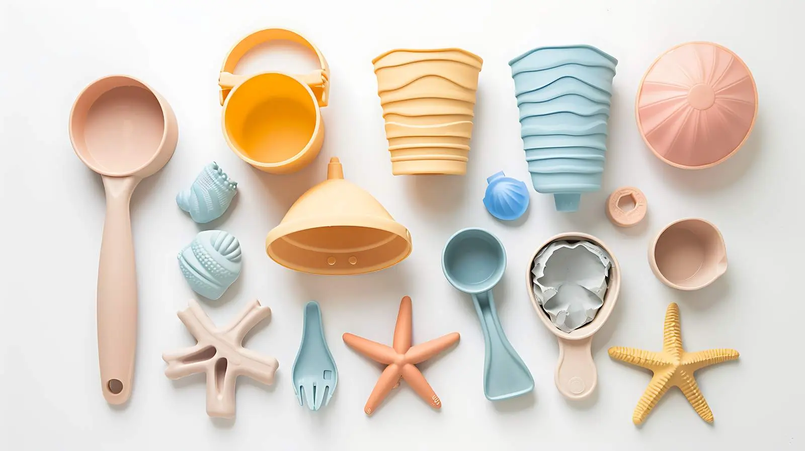 Nordic Style Beach Toys Set for Water Play — free download from Dotvec