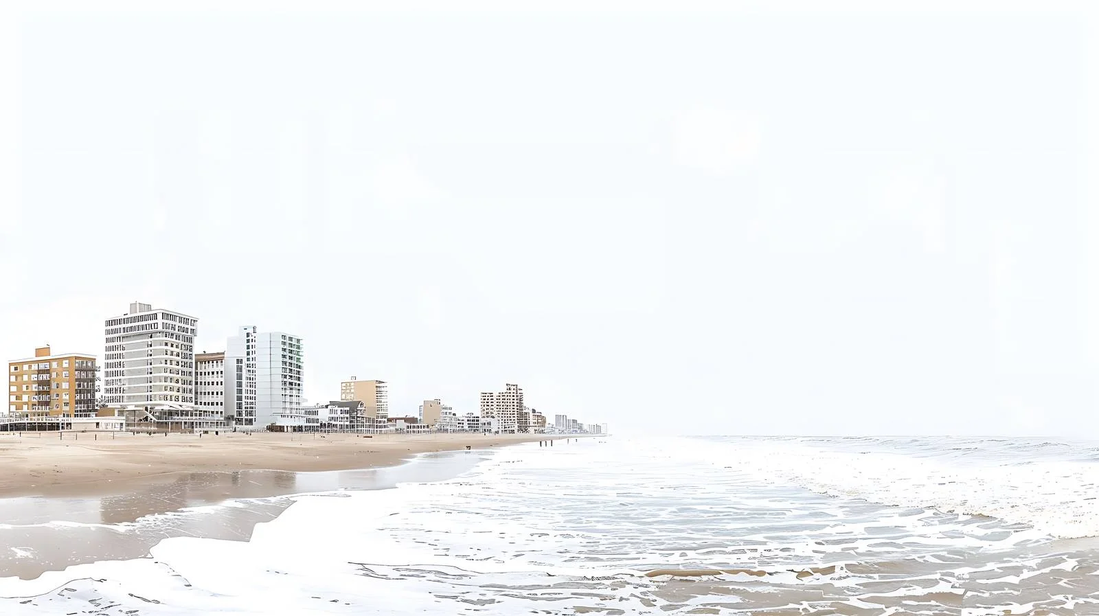 Scenic Ocean City Background Photo — free download from Dotvec
