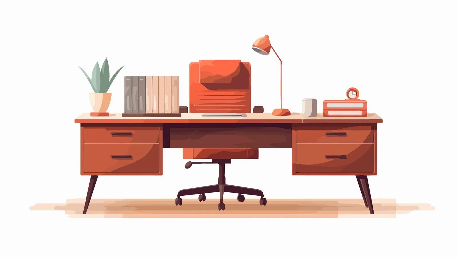 Office Table Elegant Design — free download from Dotvec