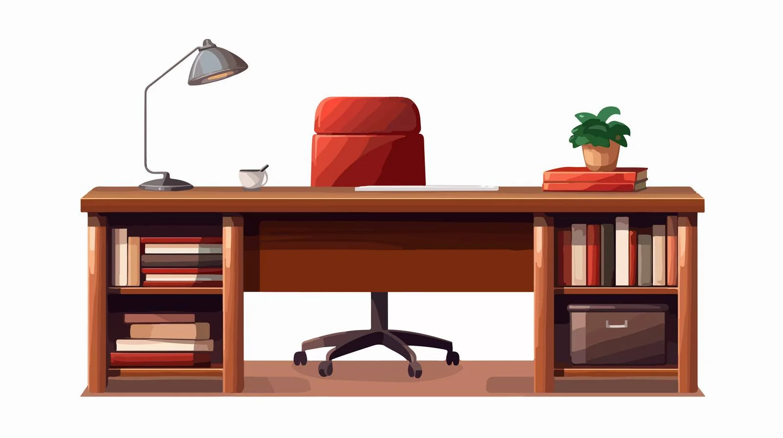 Elegant Office Table — free download from Dotvec